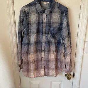 Flannel button down
